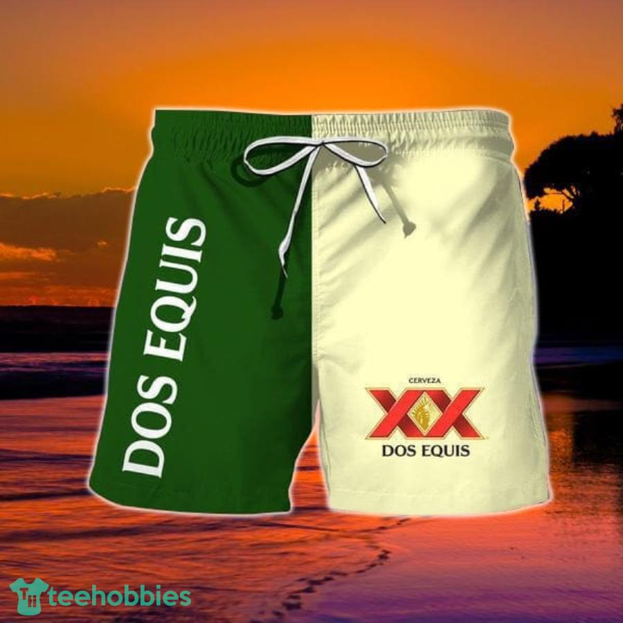 Vintage Dos Equis Beer Hawaiian Shorts Product Photo 1
