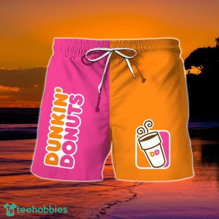 Vintage Dunkin' Dunuts Hawaiian Shorts Product Photo 1
