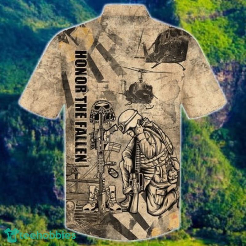 Vintage Honor The Fallen Veteran Hawaii Shirt Product Photo 2