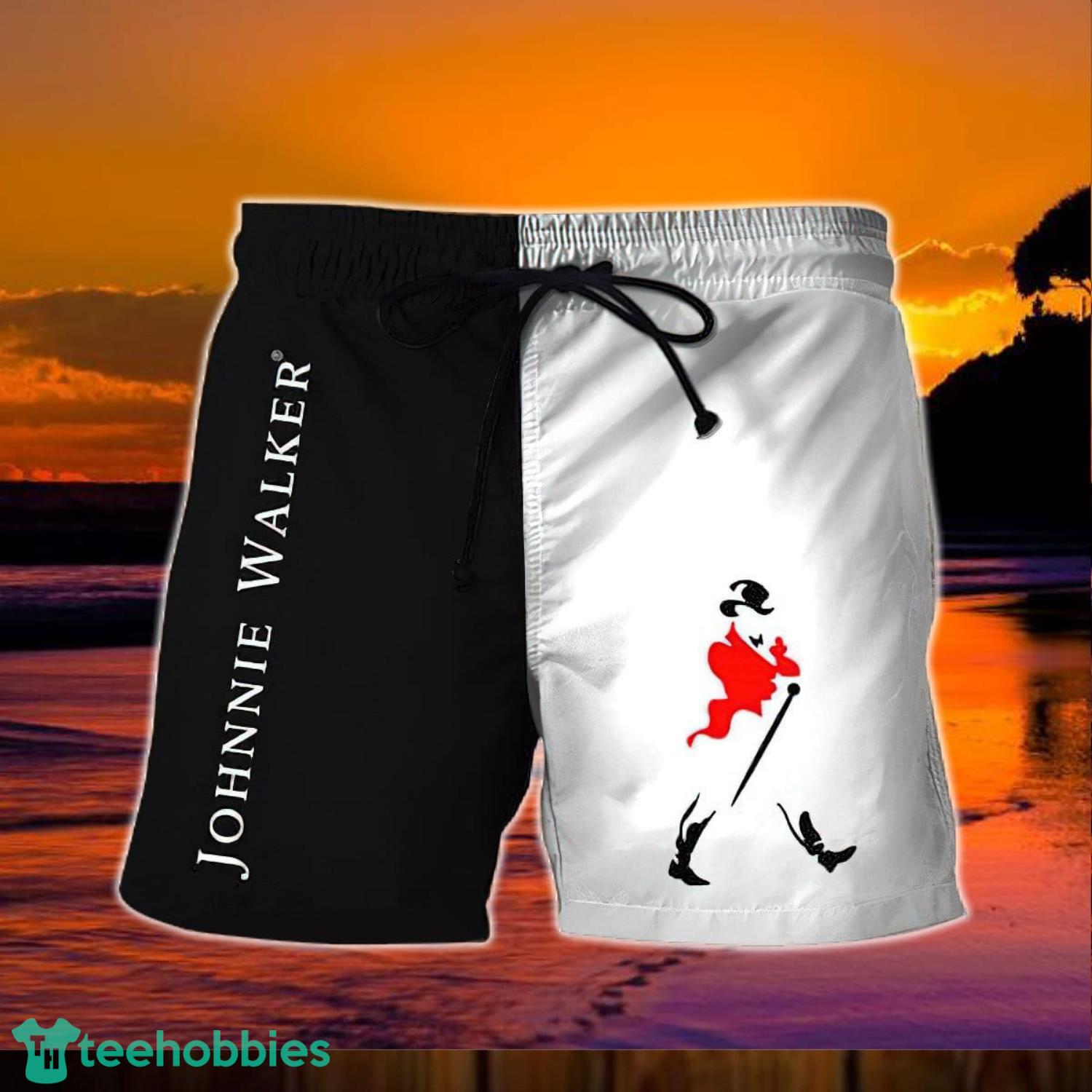 Vintage Johnnie Walker Hawaiian Shorts Product Photo 1
