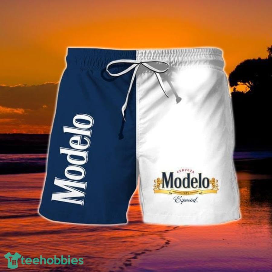 Vintage Modelo Beer Hawaiian Shorts Product Photo 1