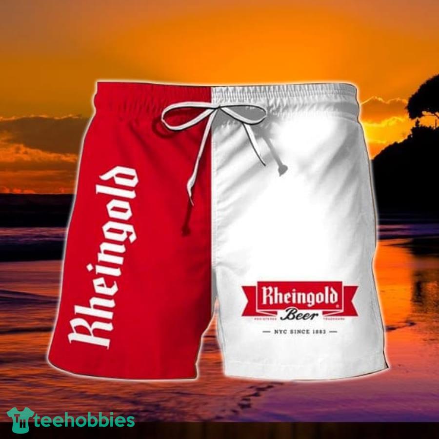 Vintage Rheingold Beer Hawaiian Shorts Product Photo 1