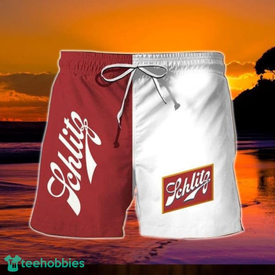 Vintage Schlitz Beer Hawaiian Shorts Product Photo 1