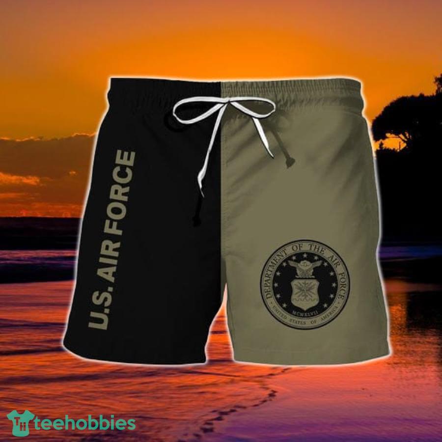 Vintage US Air Force Hawaiian Shorts Product Photo 1