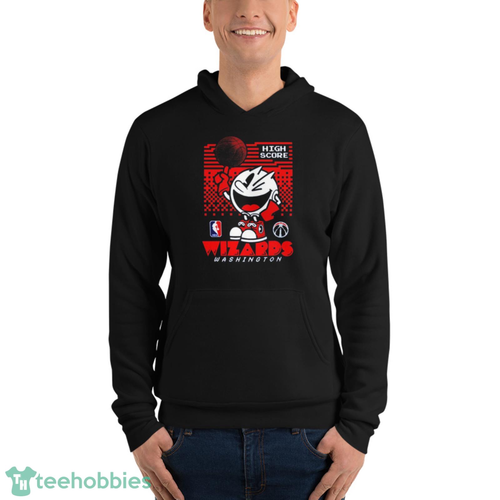 Washington Wizards NBA Pac Man High Score shirt - Unisex Fleece Pullover Hoodie Washington Wizards NBA Pac Man High Score shirt - Unisex Fleece Pullover Hoodie