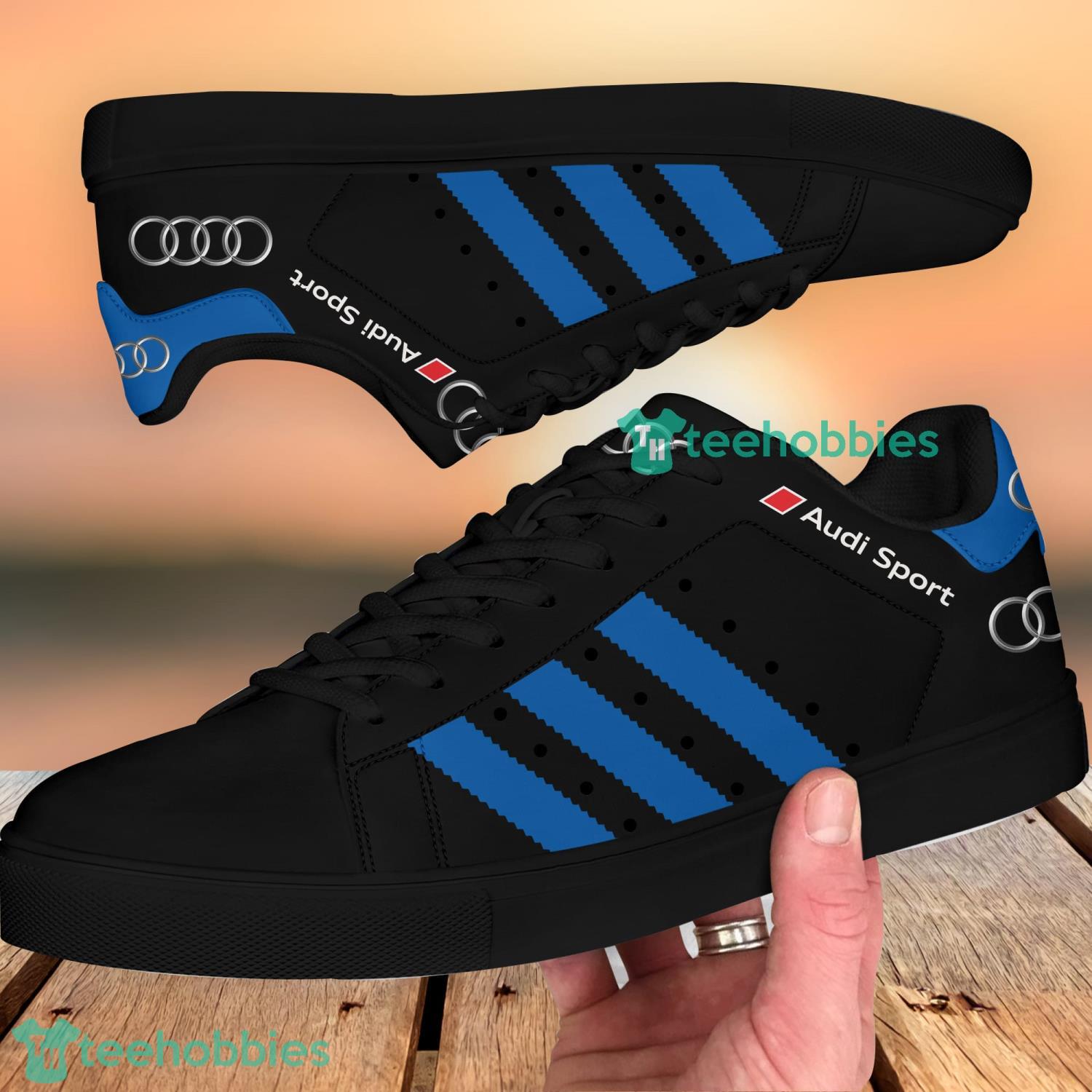 Audi Sport Stan Smith Low Top Skate Shoes Sneakers For Men And Women Ver 13 Product Photo 3