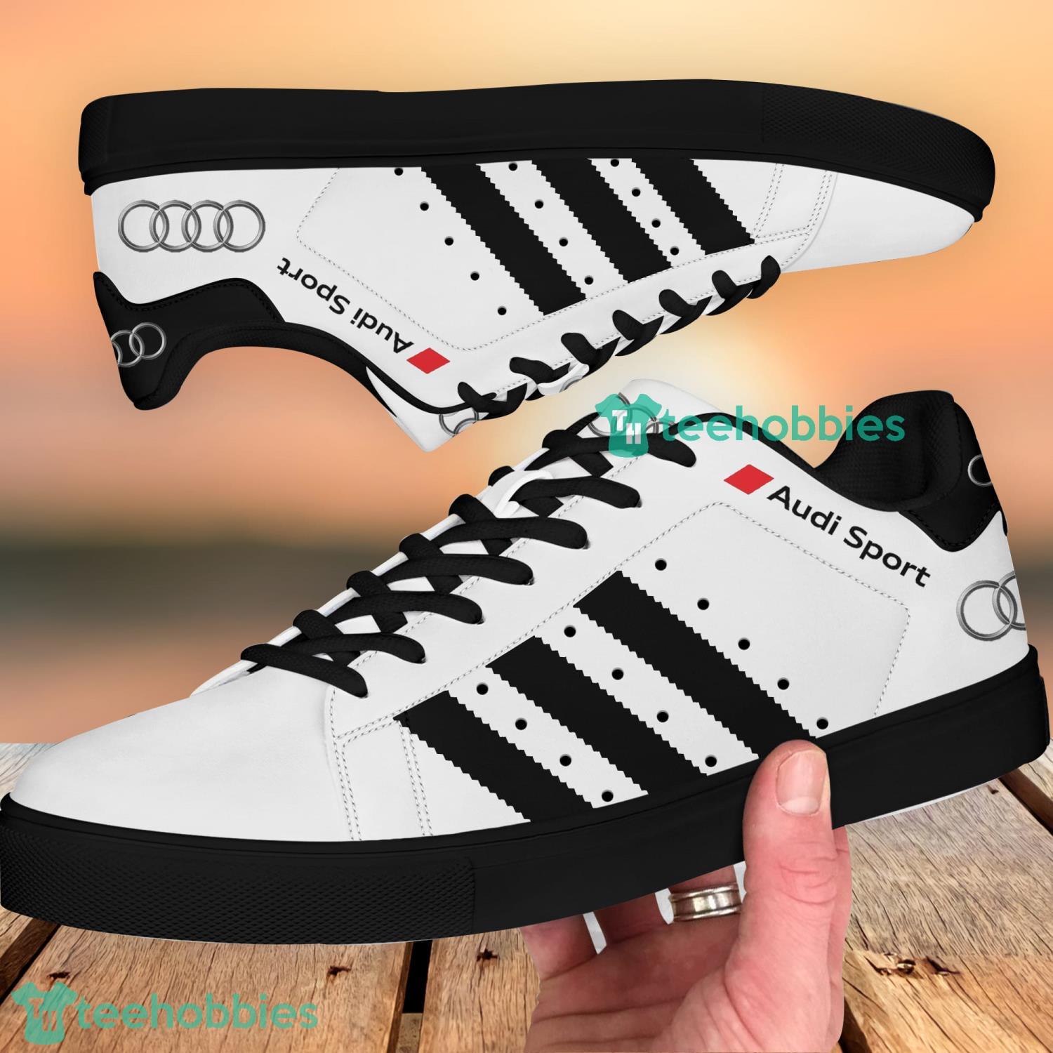 Audi Sport Stan Smith Low Top Skate Shoes Sneakers For Men And Women Ver 6 Product Photo 4