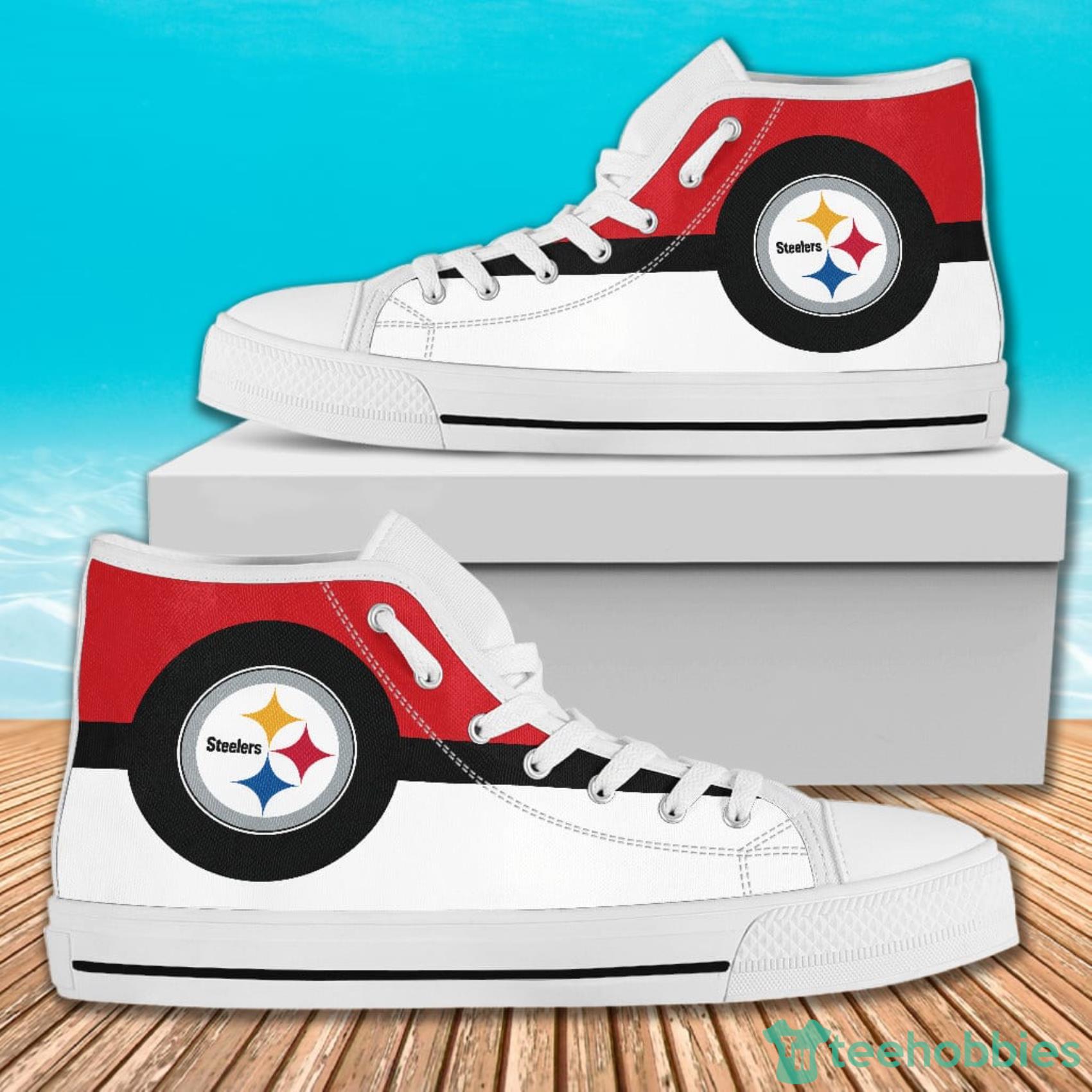 Bright Colours Open Sections Great Logo Philadelphia Eagles AOP Print High Top Shoes For Men And Women image Bright Colours Open Sections Great Logo Philadelphia Eagles AOP Print High Top Shoes For Men And Women Product Photo 2