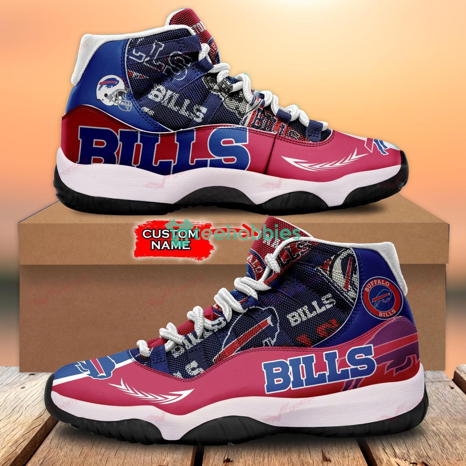 Buffalo Bills Custom Name NFL Air Jordan 11 Shoes For Men And Women Sport Team Product Photo 1 Buffalo Bills Custom Name NFL Air Jordan 11 Shoes For Men And Women Sport Team Product Photo 1