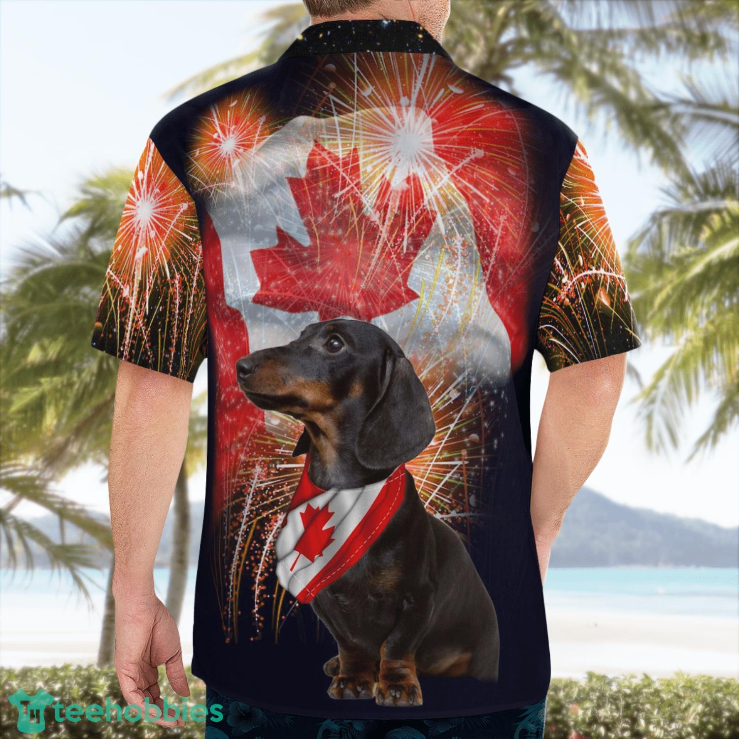 Canada Day Dachshund Flag Aloha Hawaiian Shirt Gift For Summer Vacation Product Photo 4 Canada Day Dachshund Flag Aloha Hawaiian Shirt Gift For Summer Vacation Product Photo 4
