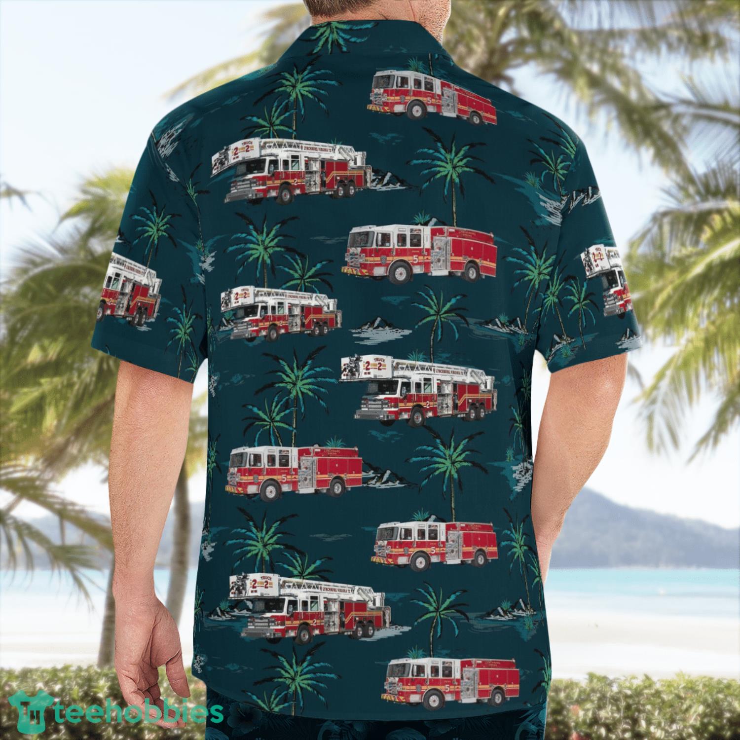 City of Lynchburg Virginia Lynchburg Fire Department Beach Lover Aloha Summer Gift Hawaiian Shirt Product Photo 4 City of Lynchburg Virginia Lynchburg Fire Department Beach Lover Aloha Summer Gift Hawaiian Shirt Product Photo 4