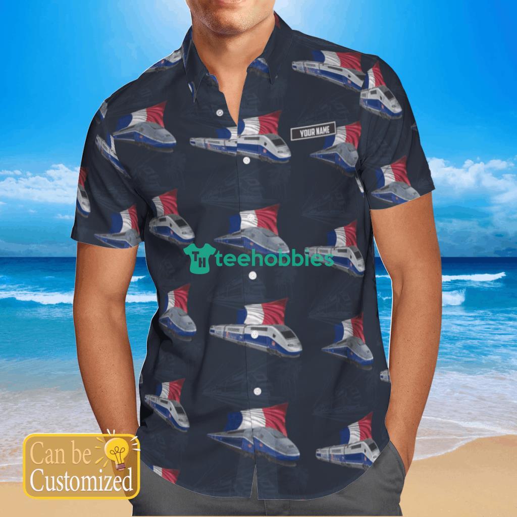 Custom Name French Train Driver Hawaiian Shirt - Custom Name French Train Driver Hawaiian Shirt Custom Name French Train Driver Hawaiian Shirt - Custom Name French Train Driver Hawaiian Shirt