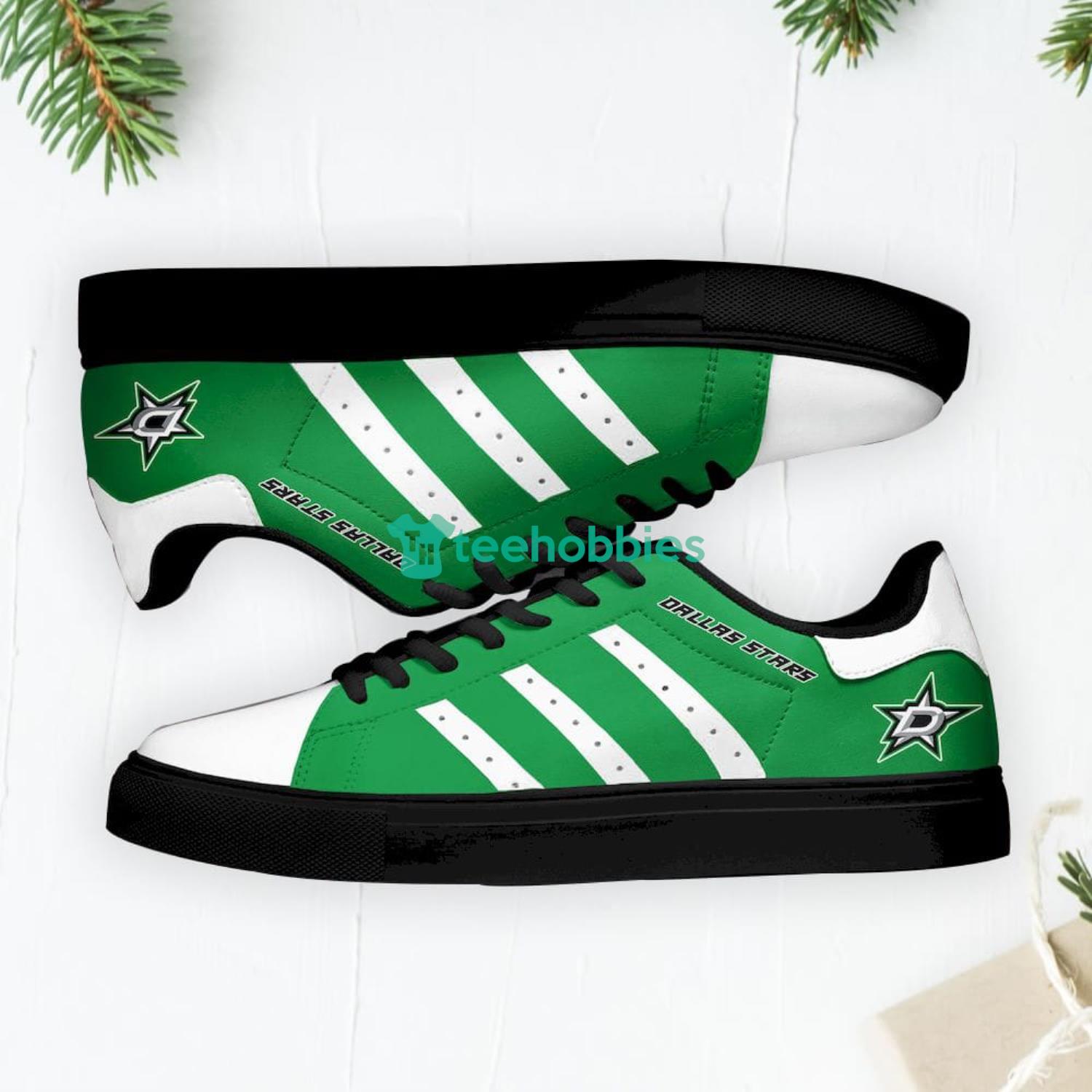 Dallas Stars Stan Smith Low Top Skate Shoes Sneakers For Fans Product Photo 1