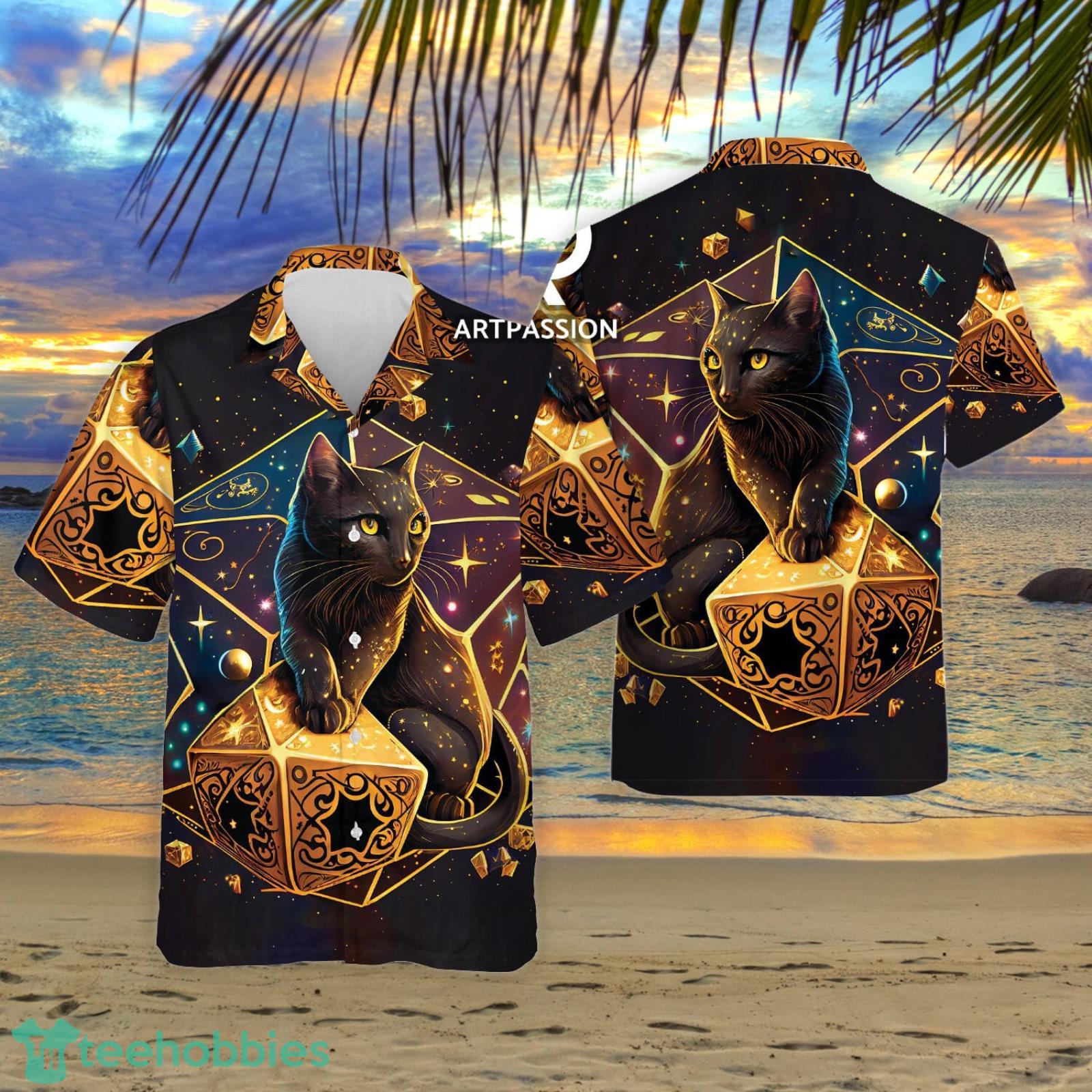 DnD Witchy Cat Women Men Dungeon Master Cat Lover Men And Women Aloha Hawaiian Shirt Summer Gift Product Photo 1 DnD Witchy Cat Women Men Dungeon Master Cat Lover Men And Women Aloha Hawaiian Shirt Summer Gift Product Photo 1