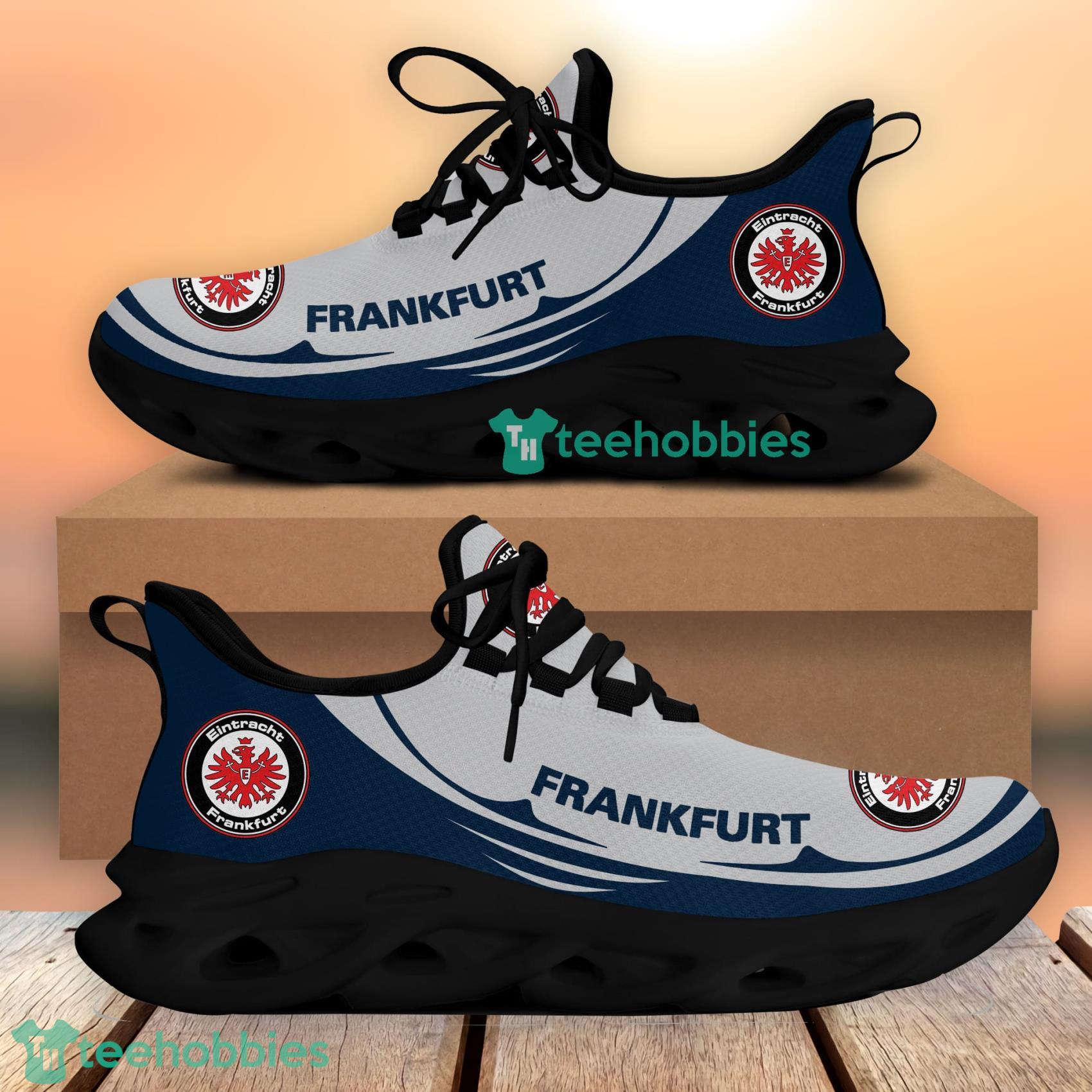 Eintracht Frankfurt Men And Women Running Sneakers Ver 20 Max Soul Shoes Product Photo 1