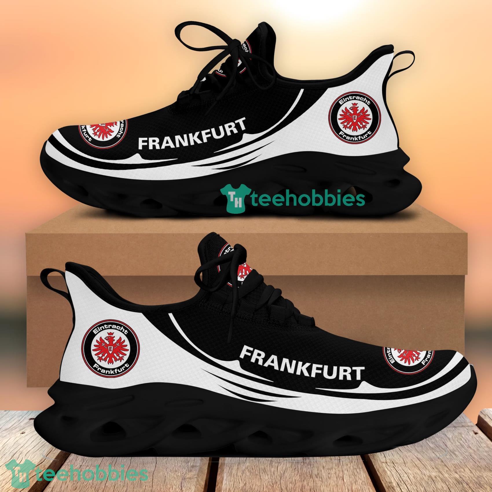 Eintracht Frankfurt Men And Women Running Sneakers Ver 21 Max Soul Shoes Product Photo 2