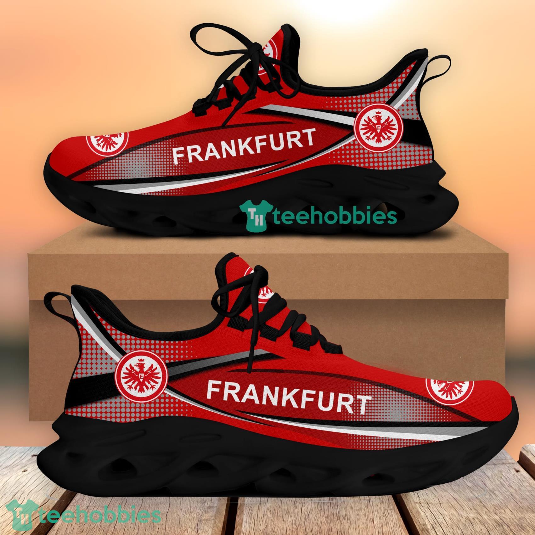 Eintracht Frankfurt Men And Women Running Sneakers Ver 24 Max Soul Shoes Product Photo 1