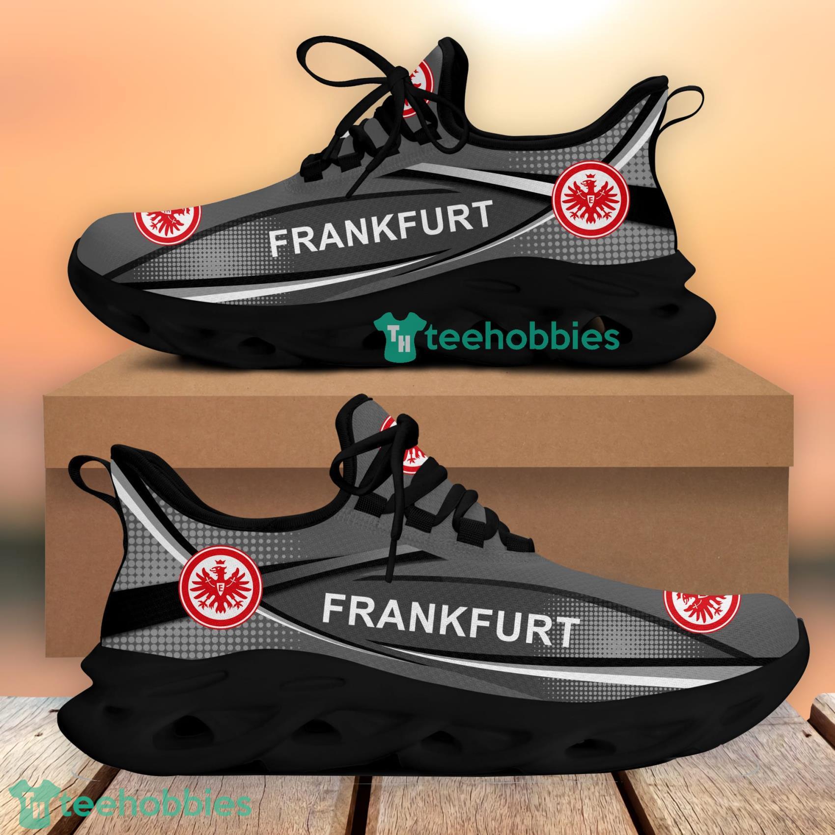 Eintracht Frankfurt Men And Women Running Sneakers Ver 25 Max Soul Shoes Product Photo 1