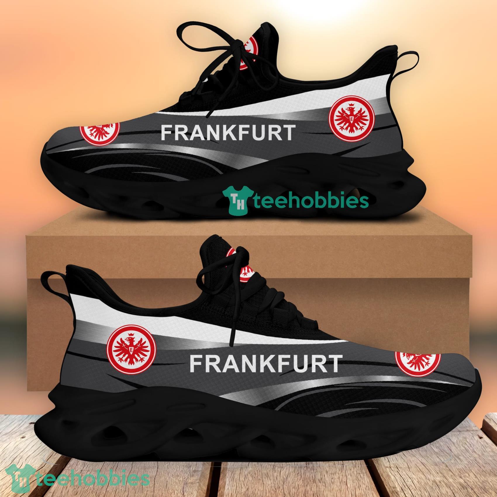 Eintracht Frankfurt Men And Women Running Sneakers Ver 34 Max Soul Shoes Product Photo 1