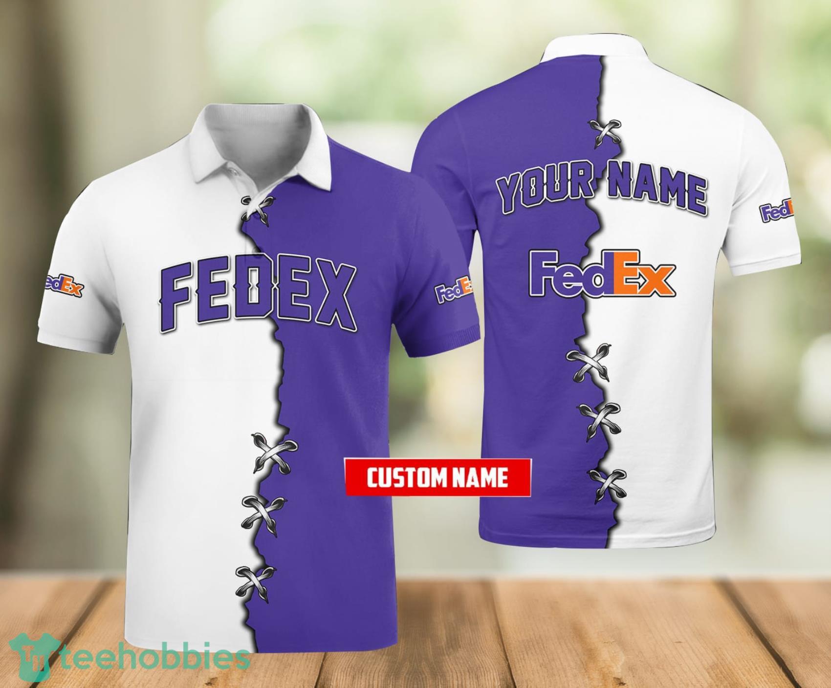 Fedex Custom Name Polo Shirt