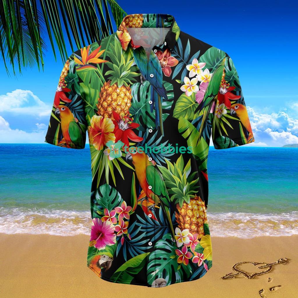 Hiding Parrot Tropical Hawaiian Shirt For Men And Women - Hiding Parrot Tropical Hawaiian Shirt For Men And Women