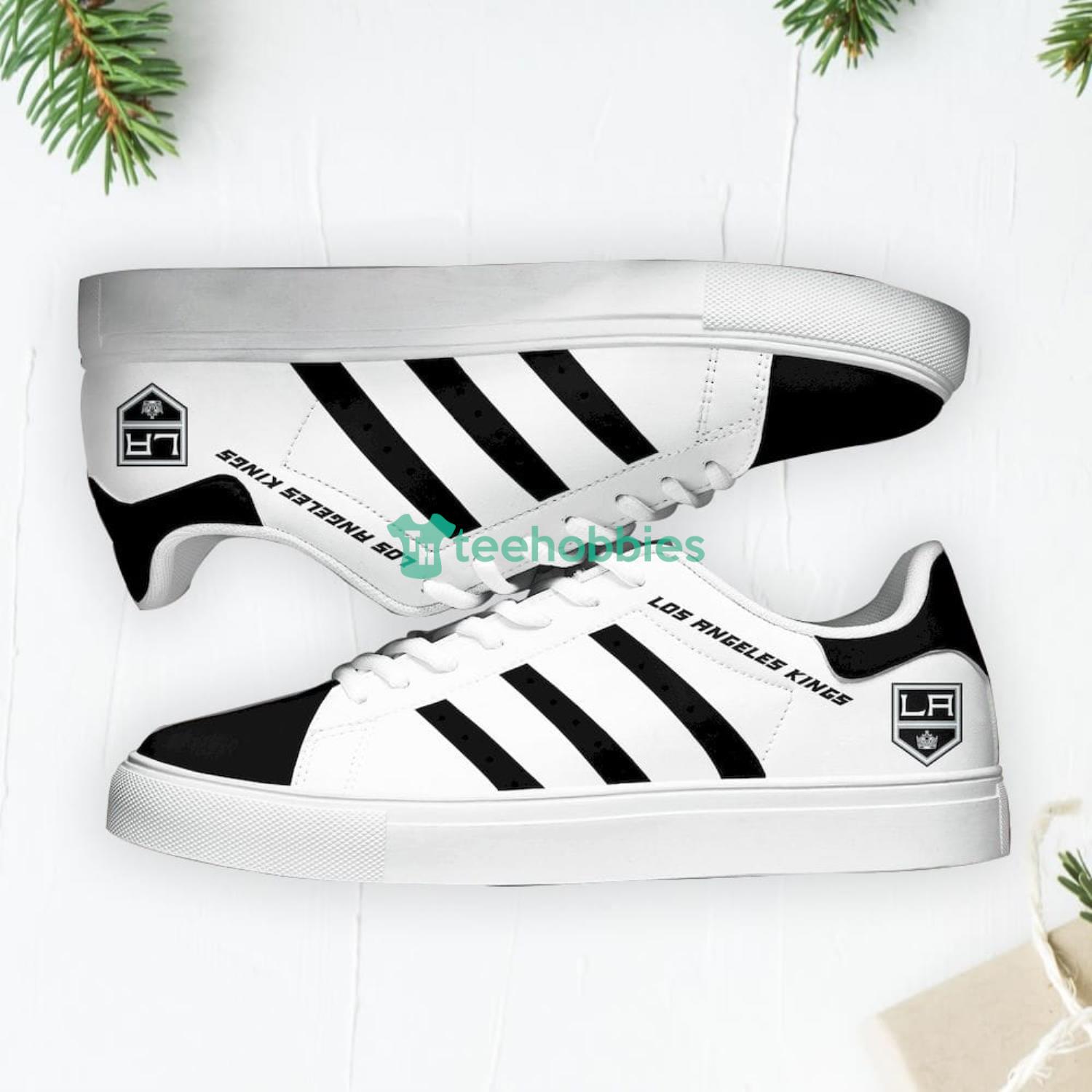 Los Angeles Kings Stan Smith Low Top Skate Shoes Sneakers For Fans Product Photo 2