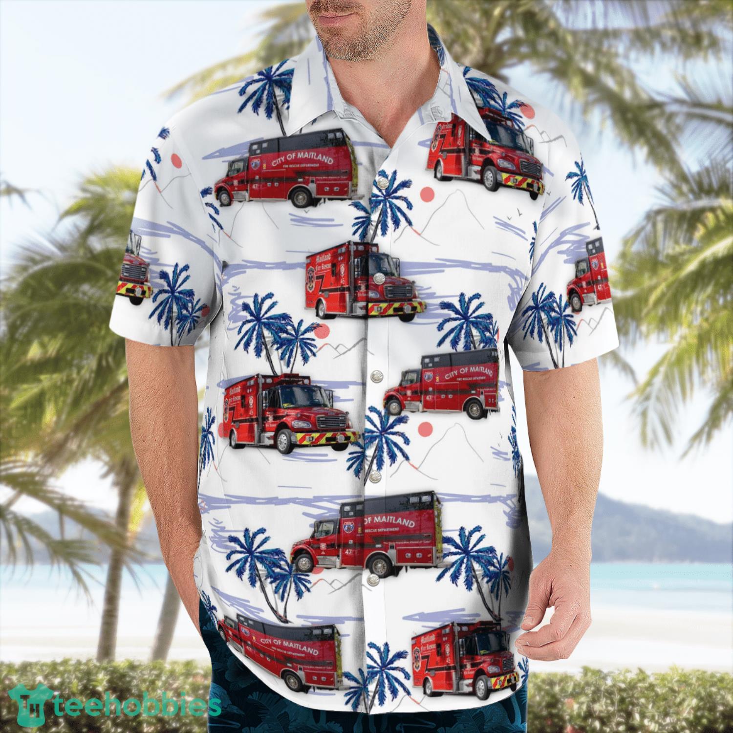 Maitland Fire Rescue Department Beach Lover Aloha Summer Gift Hawaiian Shirt Product Photo 3 Maitland Fire Rescue Department Beach Lover Aloha Summer Gift Hawaiian Shirt Product Photo 3