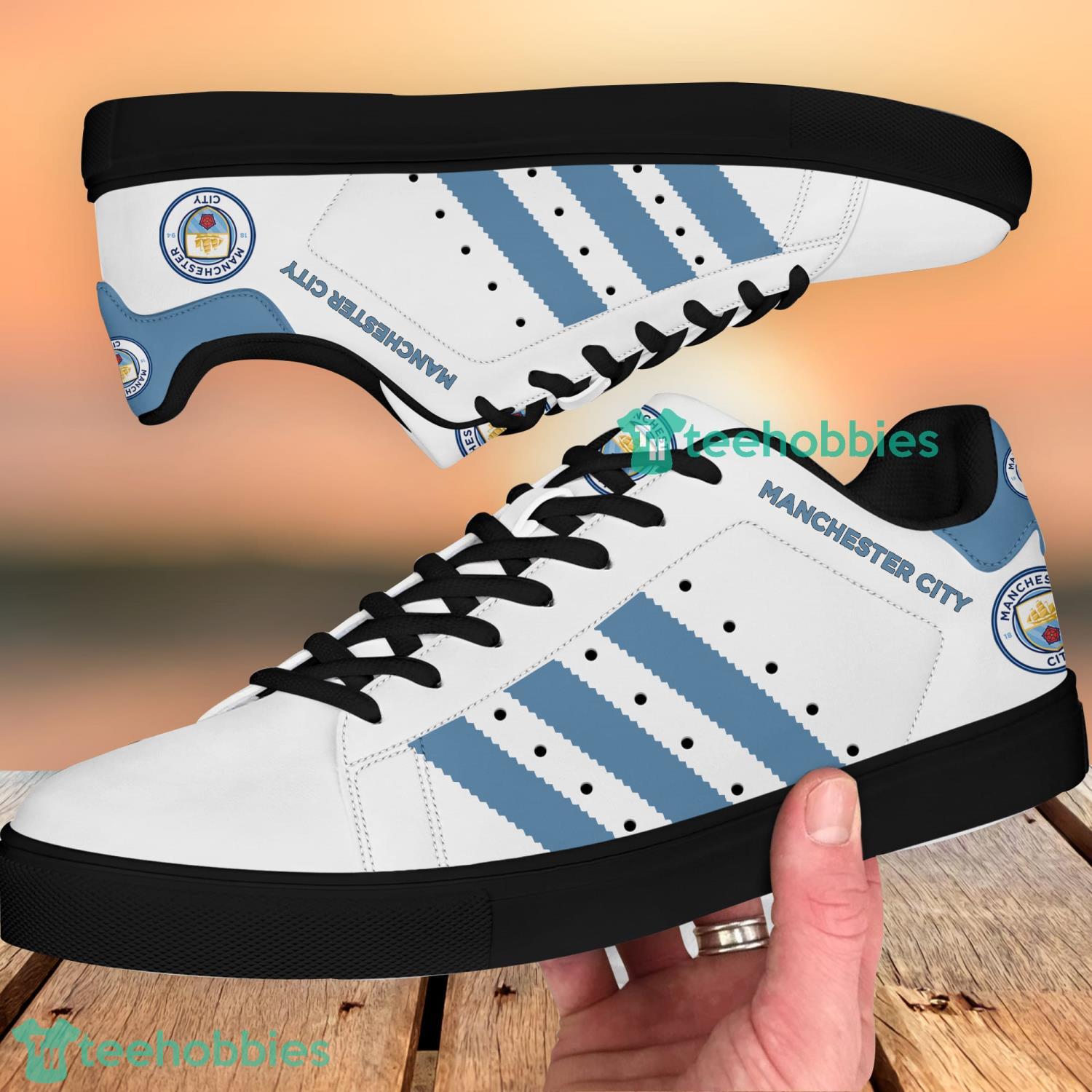 Man City Stan Smith Low Top Skate Shoes Sneakers For Men And Women Ver 2 Product Photo 4 Man City Stan Smith Low Top Skate Shoes Sneakers For Men And Women Ver 2 Product Photo 4