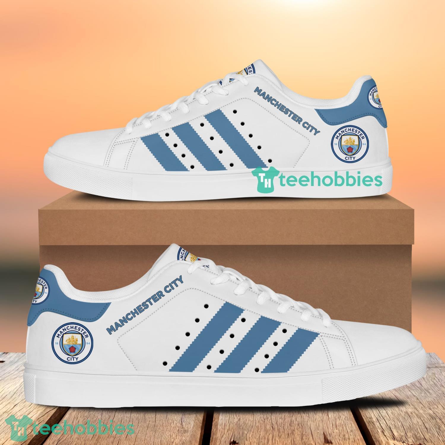 Man City Stan Smith Low Top Skate Shoes Sneakers For Men And Women Ver 2 Product Photo 1 Man City Stan Smith Low Top Skate Shoes Sneakers For Men And Women Ver 2 Product Photo 1