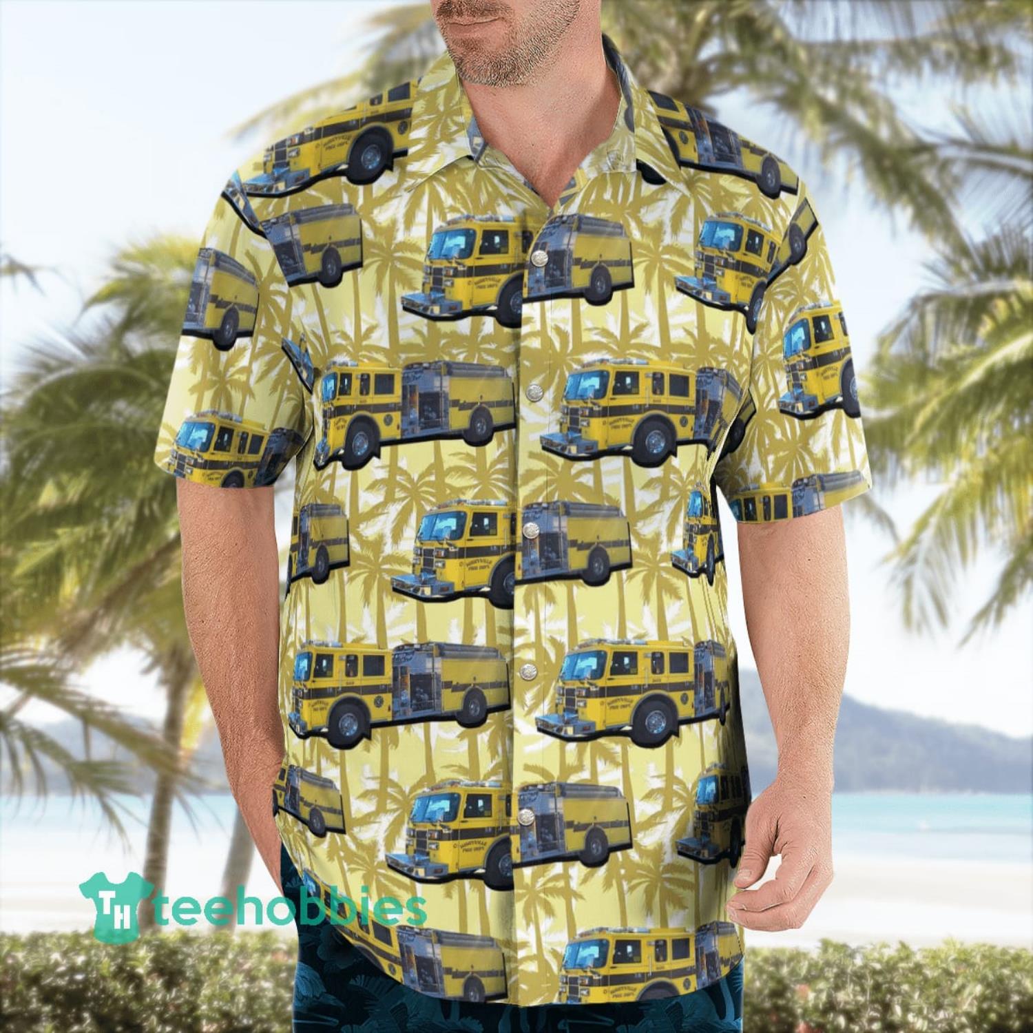 Maryville Village Fire Department Short Sleeve Aloha Summer Gift Hawaiian Shirt Product Photo 3 Maryville Village Fire Department Short Sleeve Aloha Summer Gift Hawaiian Shirt Product Photo 3