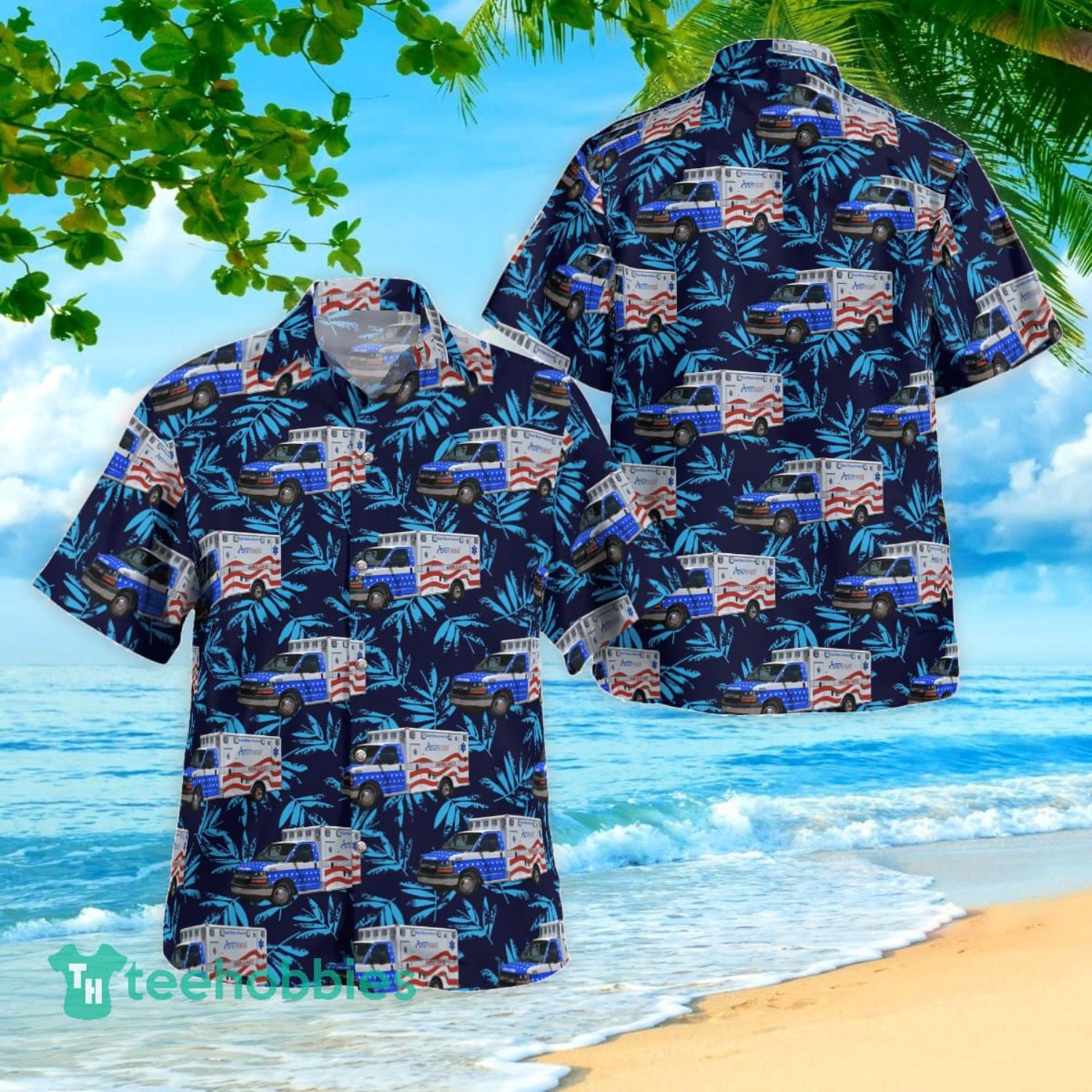 Memphis Tennessee Amerimed EMS Hawaiian Shirt Best Gift For Summer