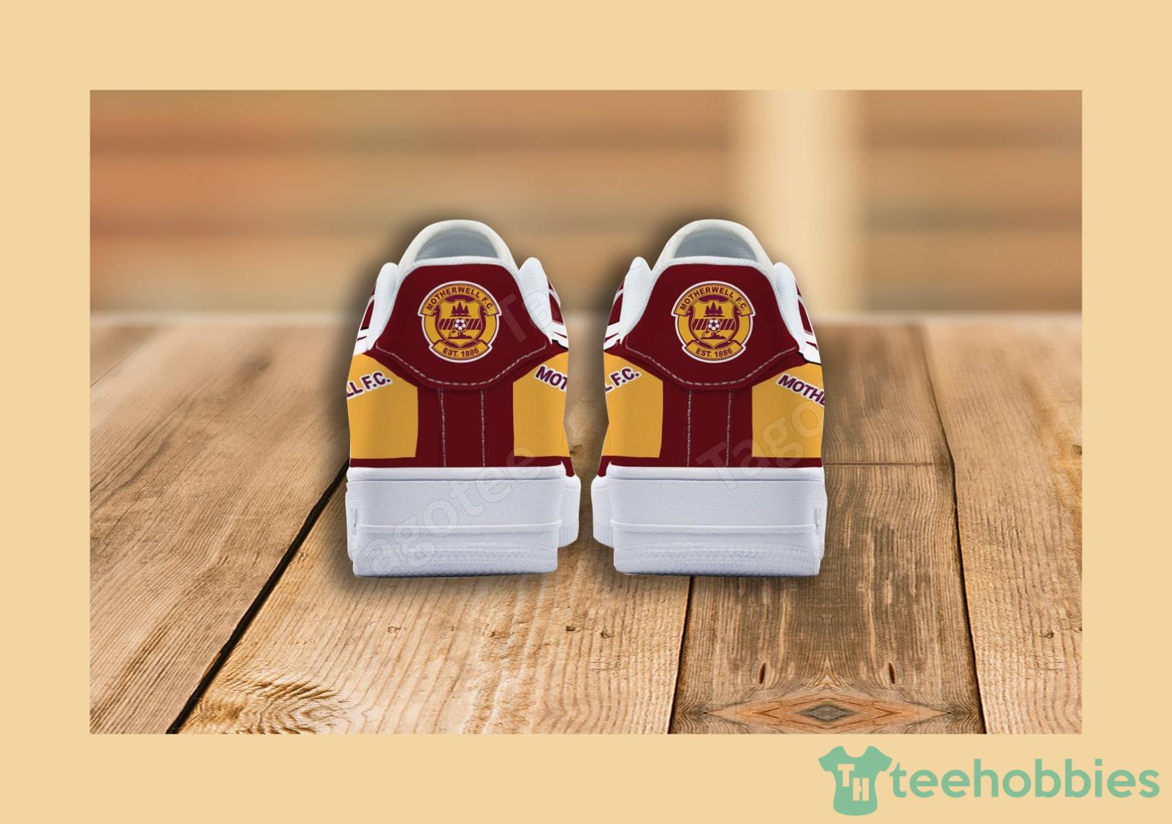 Motherwell F.C. Nike AOP Air Force Low Top Shoes Gift For Men And Women image Motherwell F.C. Nike AOP Air Force Low Top Shoes Gift For Men And Women Product Photo 2
