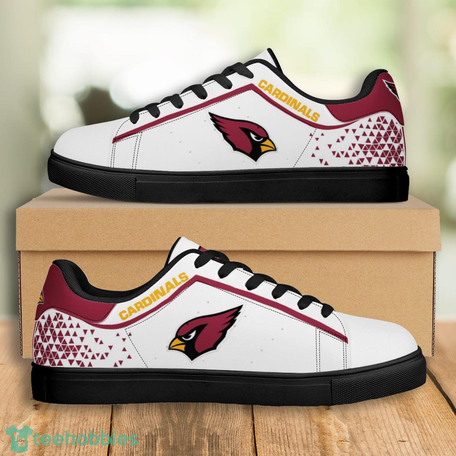 NFL Arizona Cardinals Stan Smith Low Top Skate Shoes Product Photo 1