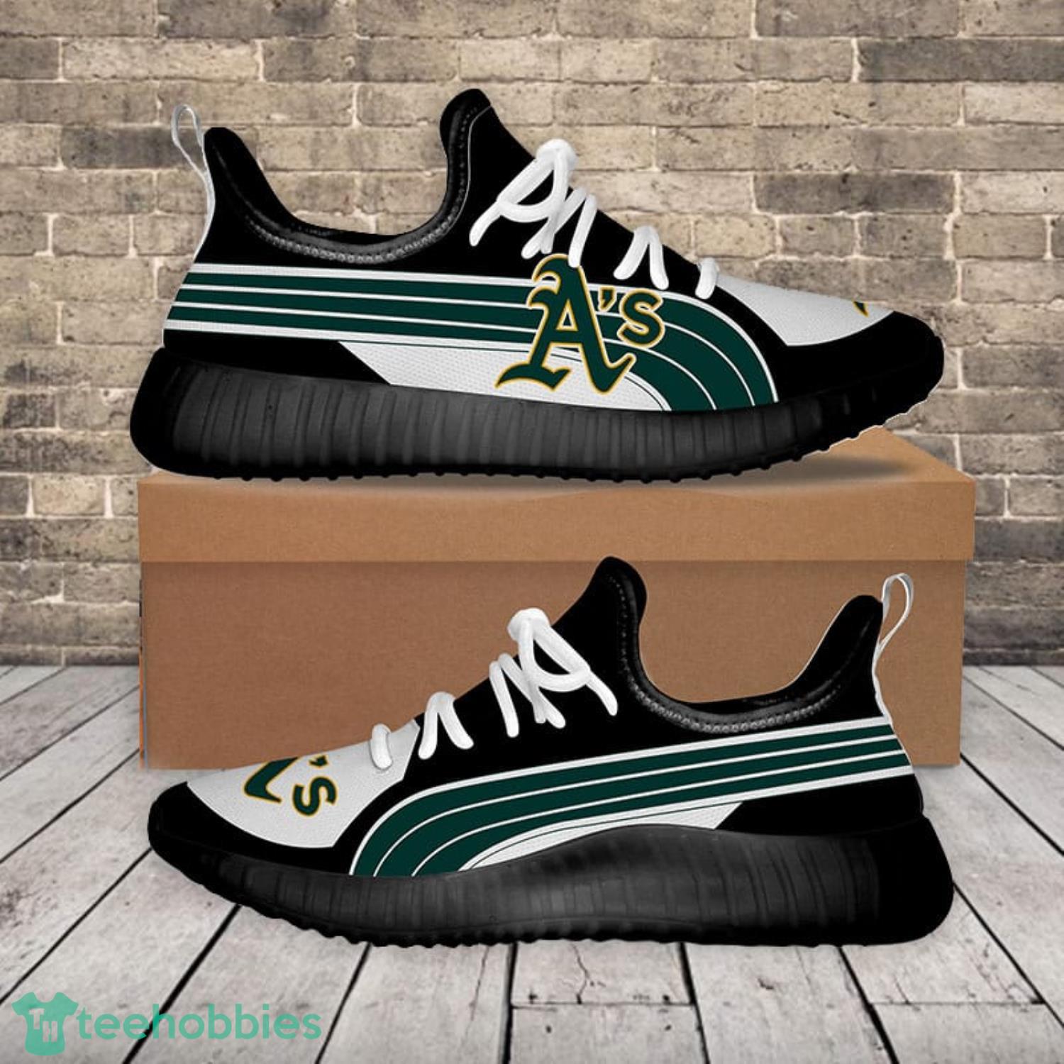 Oakland Athletics MLB Reze Shoes Men And Women Running Sneakers Product Photo 3 Oakland Athletics MLB Reze Shoes Men And Women Running Sneakers Product Photo 3