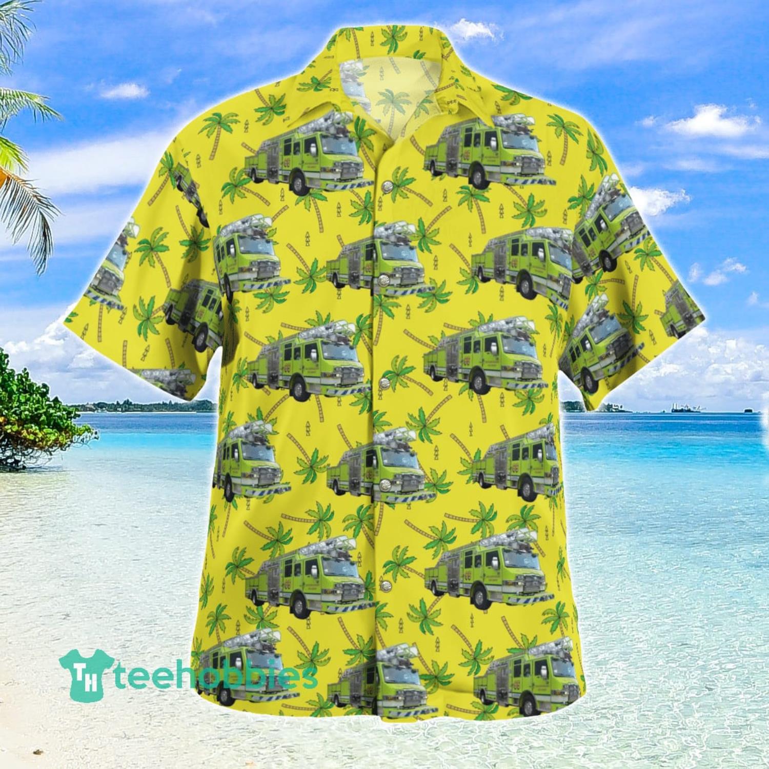 Palm Beach Gardens Fire Rescue Florida Ladder Short Sleeve Aloha Summer Gift Hawaiian Shirt Product Photo 2 Palm Beach Gardens Fire Rescue Florida Ladder Short Sleeve Aloha Summer Gift Hawaiian Shirt Product Photo 2