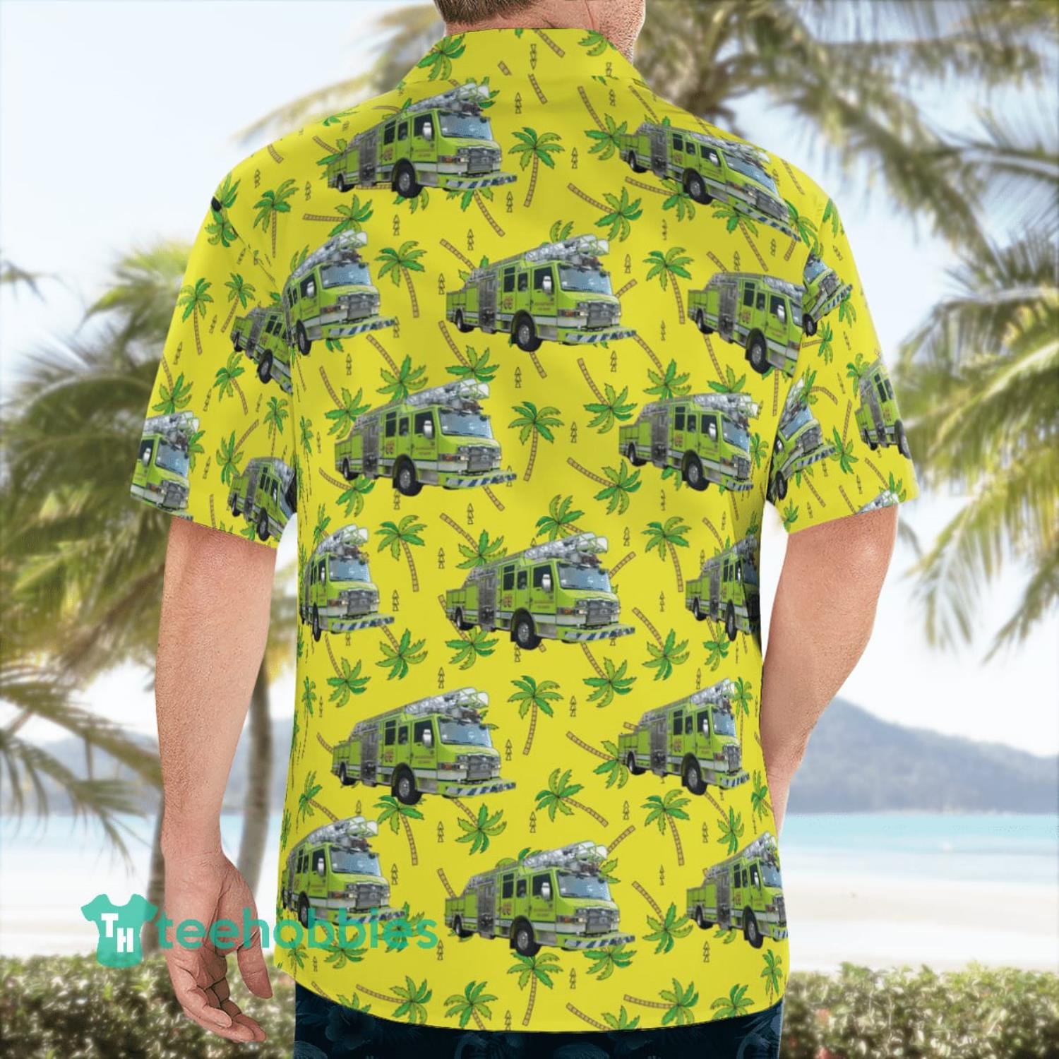 Palm Beach Gardens Fire Rescue Florida Ladder Short Sleeve Aloha Summer Gift Hawaiian Shirt Product Photo 4 Palm Beach Gardens Fire Rescue Florida Ladder Short Sleeve Aloha Summer Gift Hawaiian Shirt Product Photo 4