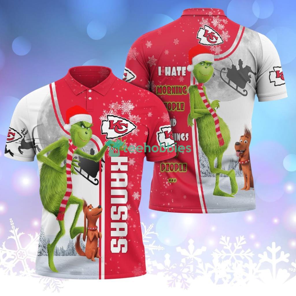 Chiefs Shop The Grinch Kansas City Chiefs Stomp On NFL Teams Christmas  Shirt - Limotees