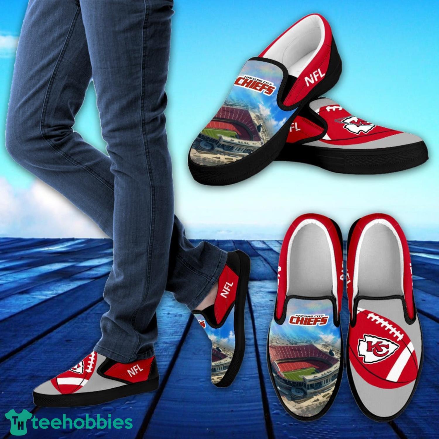 Proud Of Stadium Kansas City Chiefs AOP Print Slip-on Shoes For Men And Women Product Photo 1 Proud Of Stadium Kansas City Chiefs AOP Print Slip-on Shoes For Men And Women Product Photo 1