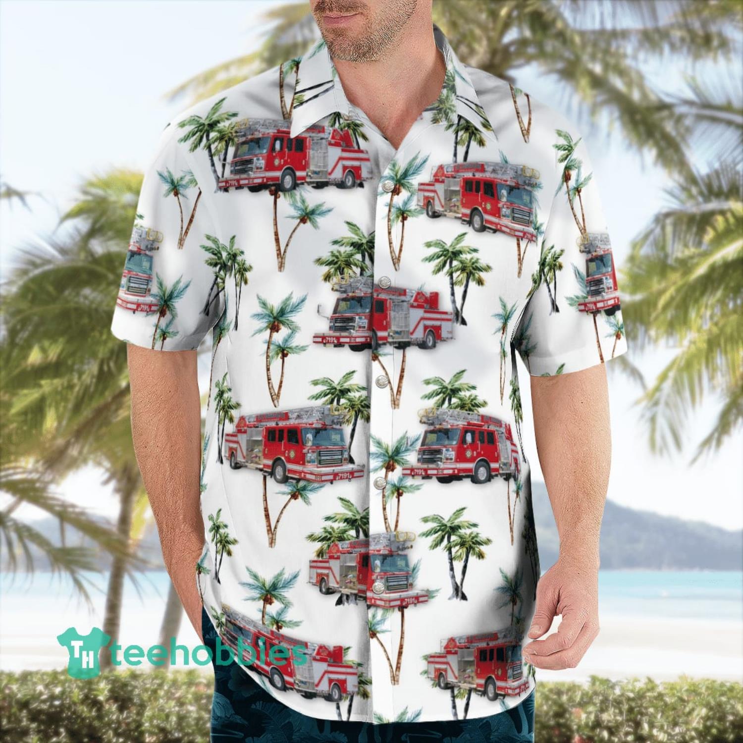 Ste Genevieve Fire Department Short Sleeve Aloha Summer Gift Hawaiian Shirt Product Photo 4 Ste Genevieve Fire Department Short Sleeve Aloha Summer Gift Hawaiian Shirt Product Photo 4