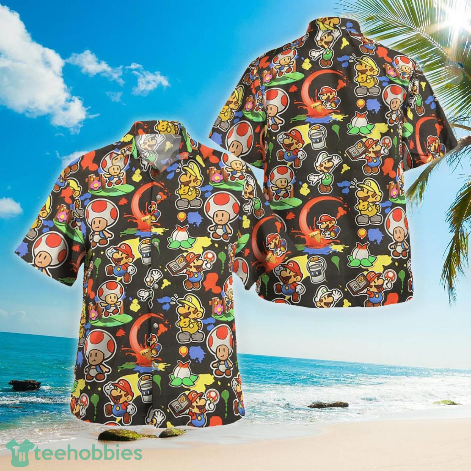 Super Mario Hawaiian Shirt For Men And Women Product Photo 1 Super Mario Hawaiian Shirt For Men And Women Product Photo 1