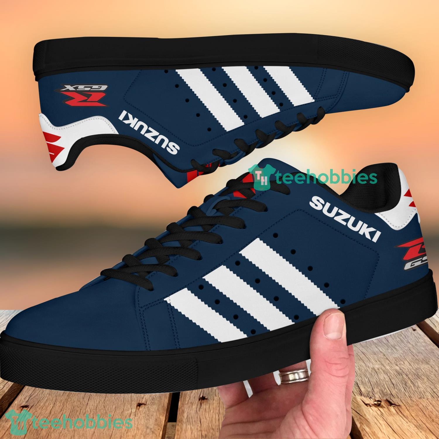Suzuki Racing Stan Smith Low Top Skate Shoes For Men And Women Ver 13 Product Photo 4 Suzuki Racing Stan Smith Low Top Skate Shoes For Men And Women Ver 13 Product Photo 4