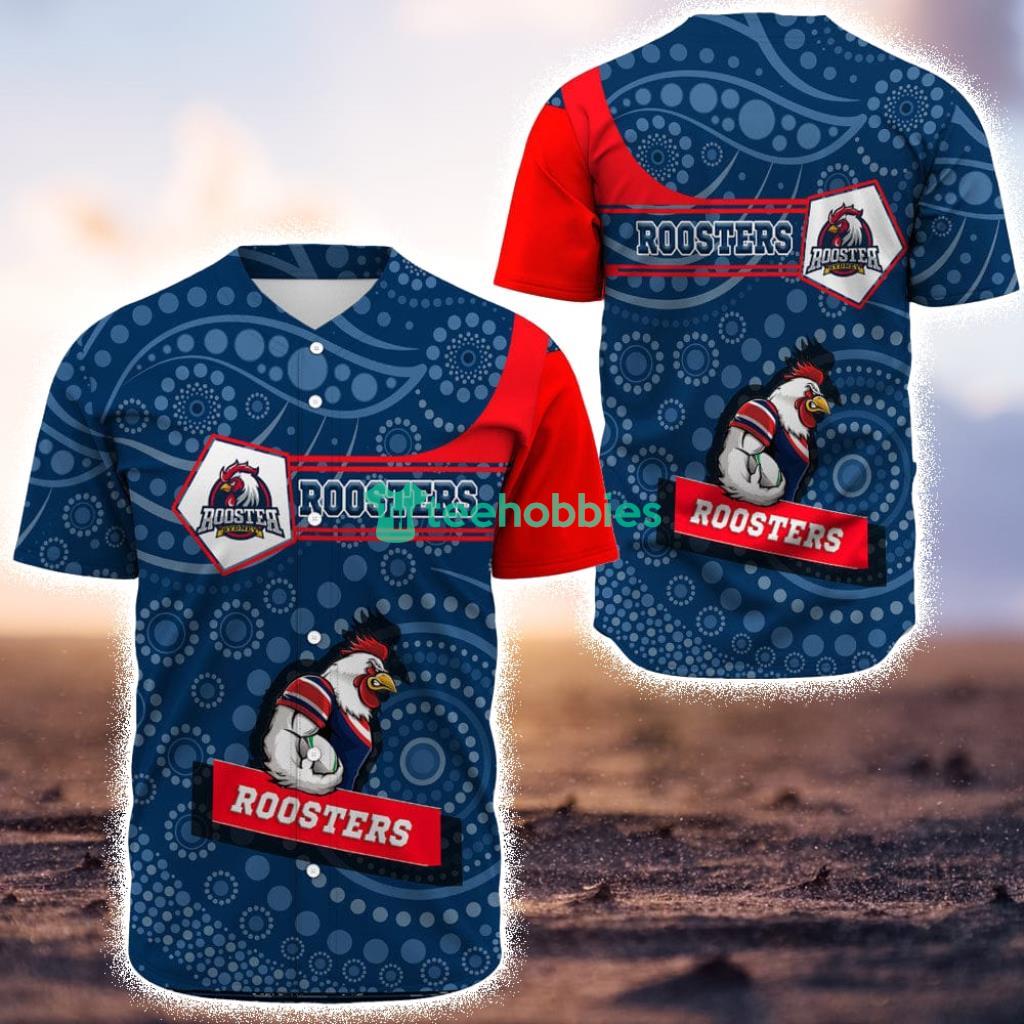 Sydney Roosters Simple Style Baseball Jerseys Shirt - Sydney Roosters Simple Style Baseball Jerseys Shirt