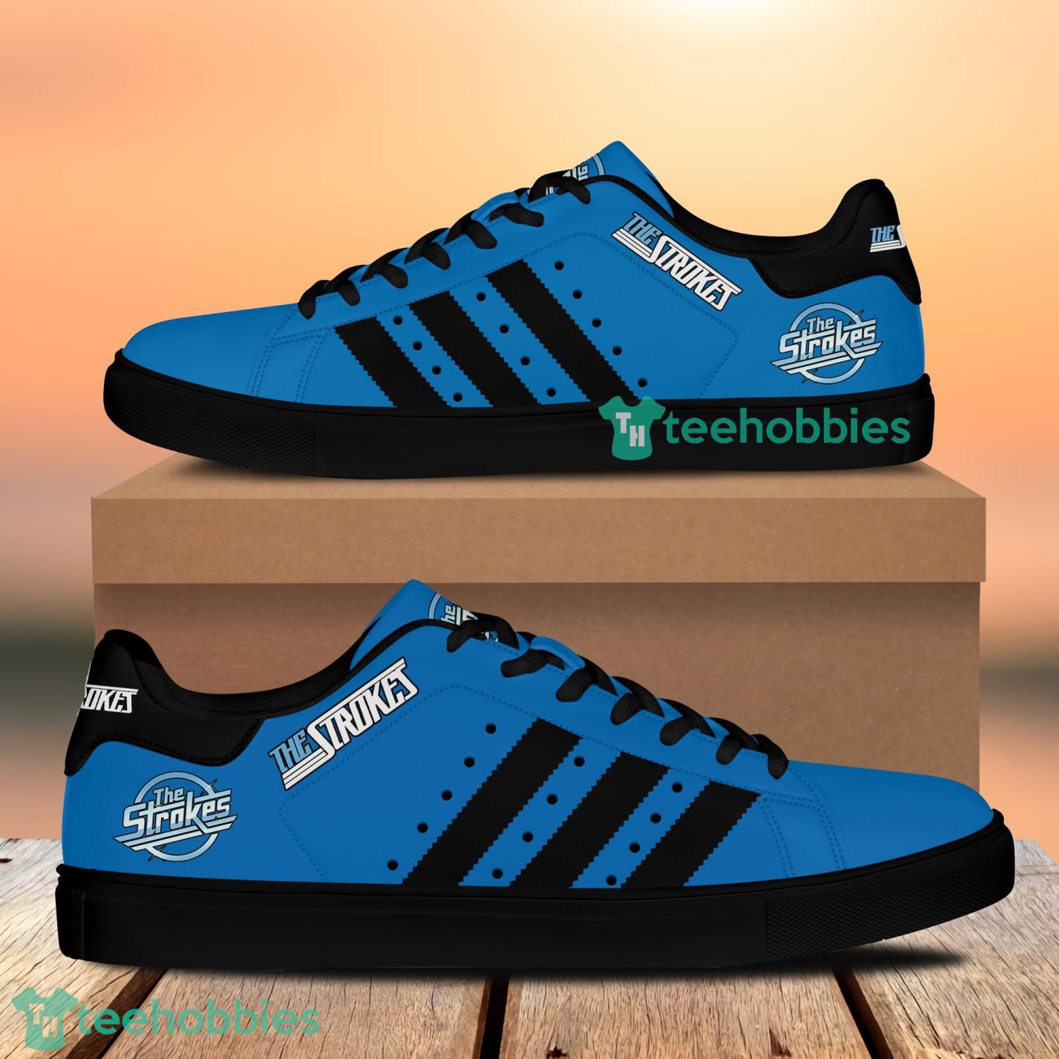 The Strokes Stan Smith Low Top Skate Shoes For Men And Women Ver 3 image The Strokes Stan Smith Low Top Skate Shoes For Men And Women Ver 3 Product Photo 2