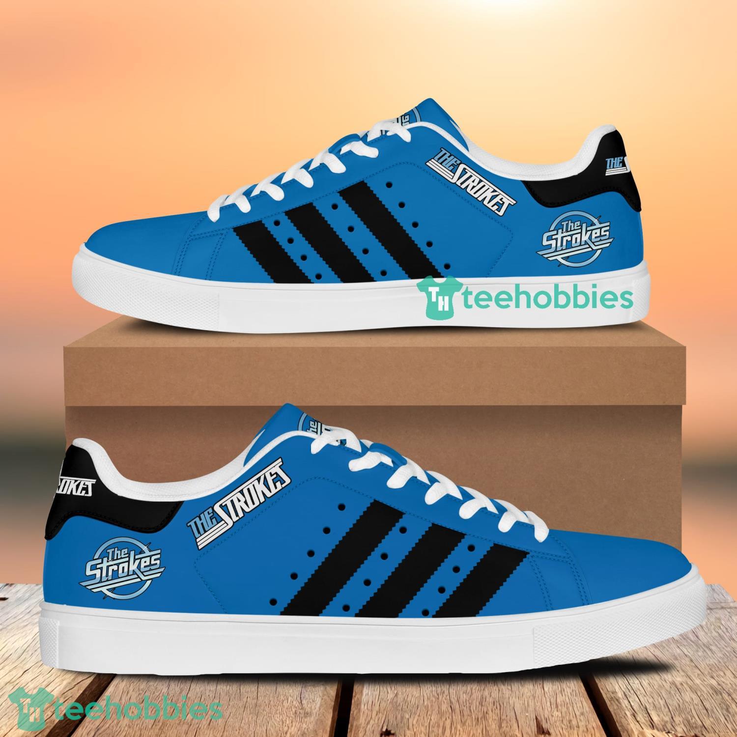 The Strokes Stan Smith Low Top Skate Shoes For Men And Women Ver 3 Product Photo 1 The Strokes Stan Smith Low Top Skate Shoes For Men And Women Ver 3 Product Photo 1