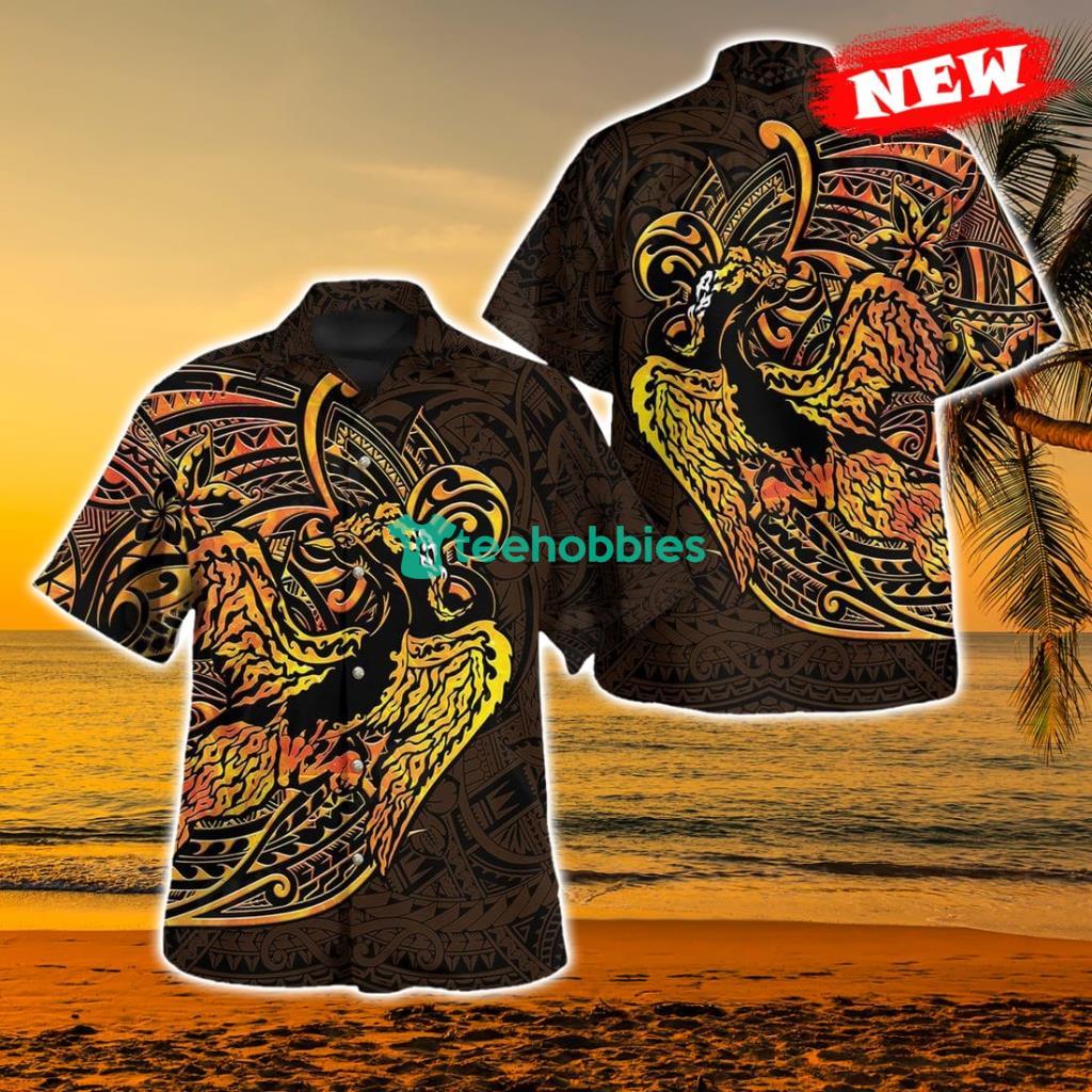 Tribal Noivern Design Tropical Hawaiian Shirt - Tribal Noivern Design Tropical Hawaiian Shirt