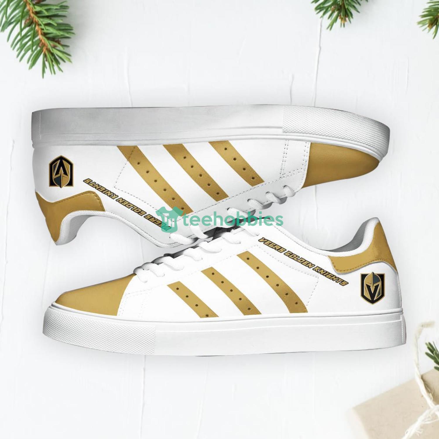 Vegas Golden Knights Stan Smith Low Top Skate Shoes Sneakers For Fans Product Photo 2