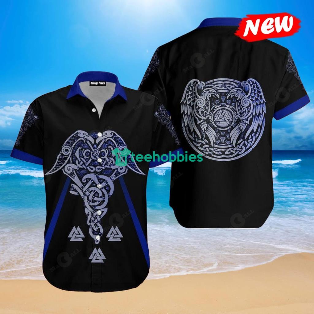 Vikings Tattoo Luxury Design For Summer Hawaiian Shirt - Vikings Tattoo Luxury Design For Summer Hawaiian Shirt