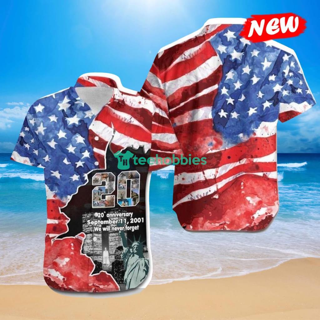 We Will Never Forget American Veteran For Summer Hawaiian Shirt - We Will Never Forget American Veteran For Summer Hawaiian Shirt