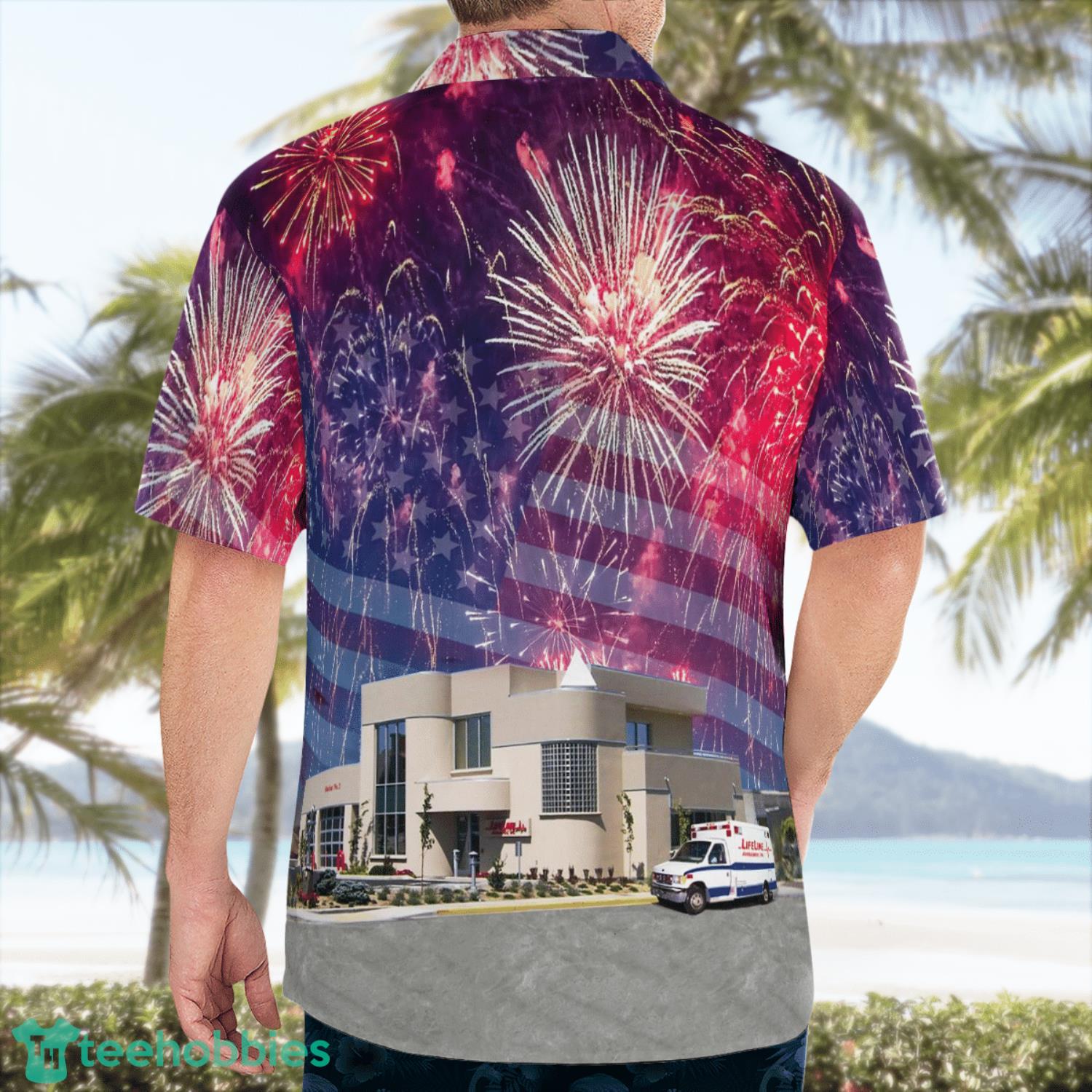 Wenatchee Washington LifeLine Ambulance 4th Of July Aloha Hawaiian Shirt Gift For Summer Vacation Product Photo 4 Wenatchee Washington LifeLine Ambulance 4th Of July Aloha Hawaiian Shirt Gift For Summer Vacation Product Photo 4
