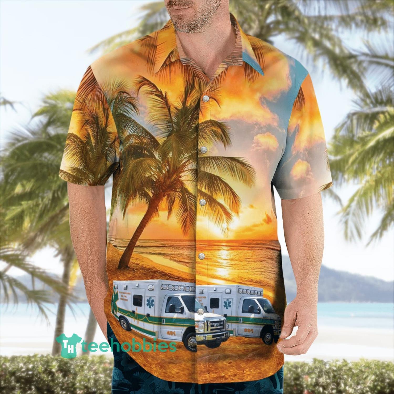 Yellow Breeches EMS Hawaiian Shirt Men And Women Summer Gift Product Photo 4 Yellow Breeches EMS Hawaiian Shirt Men And Women Summer Gift Product Photo 4